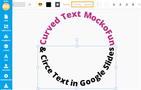 how to curve word art in google slides and explore the world of digital typography